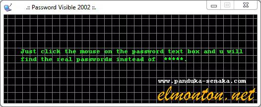 Password Visible 2002